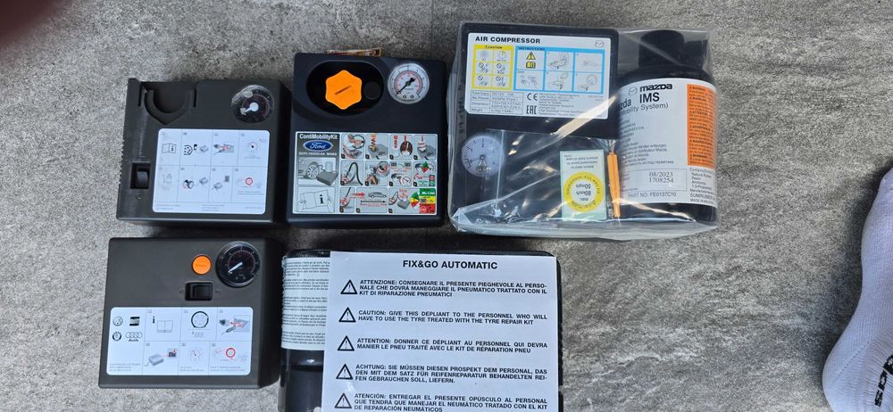 Kompresor pompka samochodowa nowe volkswagen audi bmw mazda alfa-romeo