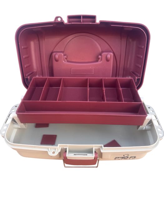 Міцний рибальський ящик для аксесуарів FL PRO 34x20x15.5см