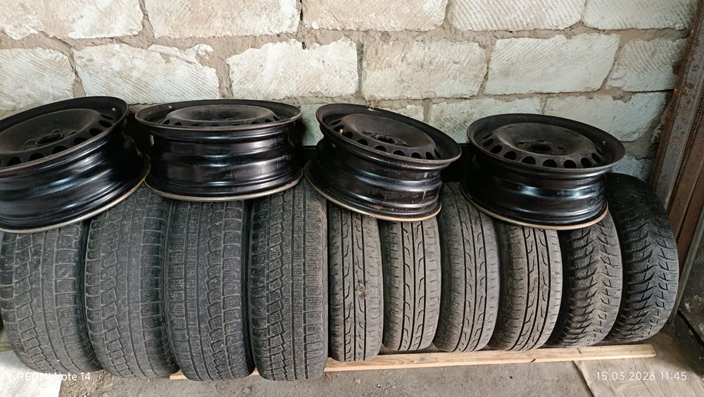 Продам диски r15 на Шкоду А5