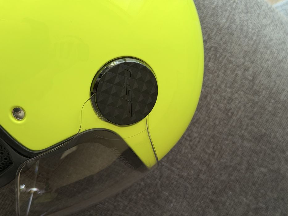 Kask motocyklowy Ls2 OF558 SPHERE Solid Yellow Fluo