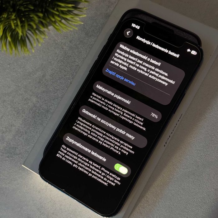 iPhone 12 64 GB Blue Sprawny w 100 %