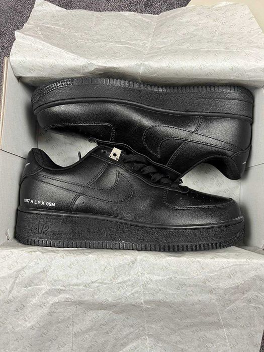 Nike Air Force 1 чорні ALYX 40-45р. Найки аир форс 1 черные аликс. Найк аір форс 1 Low SP 1017 ALYX 9SM Black