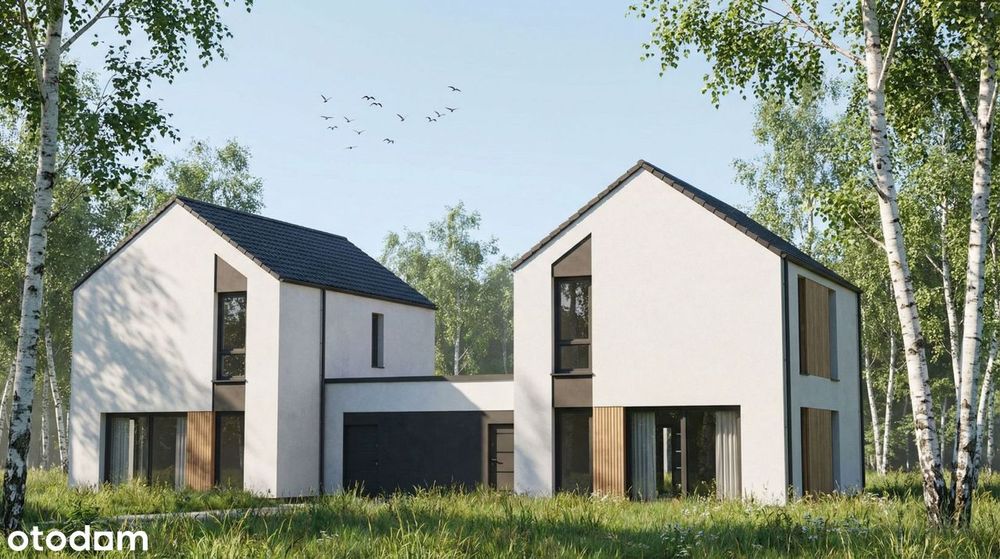 Nowoczesny dom pod Warszawą 112 m² | garaż | ogród 255 m²
