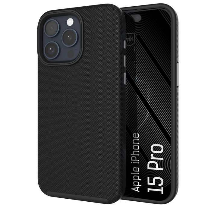 Etui 3mk Fortis MagCase na iPhone 15 Pro - czarne