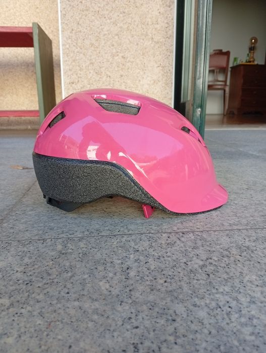 Capacete de Criança B'Twin Rosa