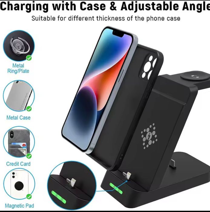 Carregador Dock 3 em 1 Apple