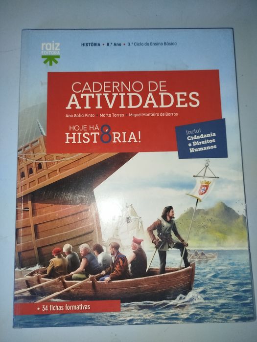 Hoje há História 8 - Caderno de atividades