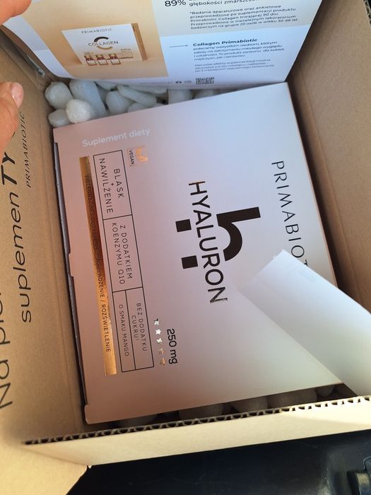 Primabiotic kwas hialuronowy i collagen