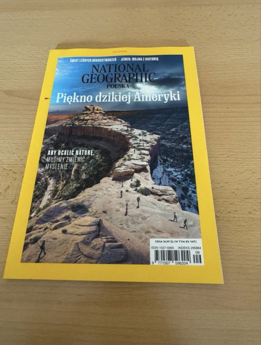 Czasopismo National Geographic „Piękno dzikiej Ameryki”