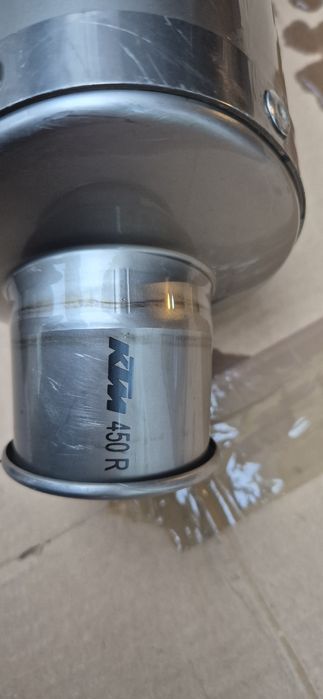 Escape ponteira AKRAPOVIC da KTM 450R RALLY