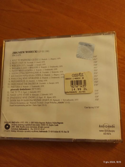 Zbigniew Wodecki -CD