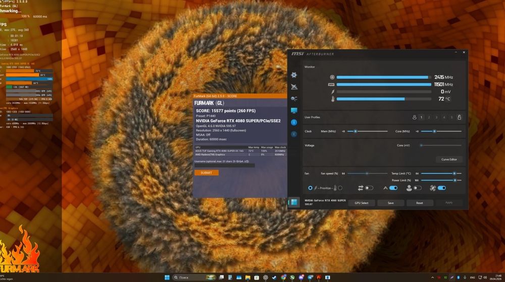 RTX 4080 Super Asus TUF Gaming