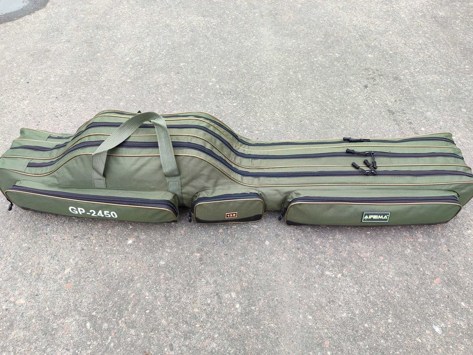 Чехол для удилищ 135/150 см 3 отд. карповый рыболовный фидерный чохол