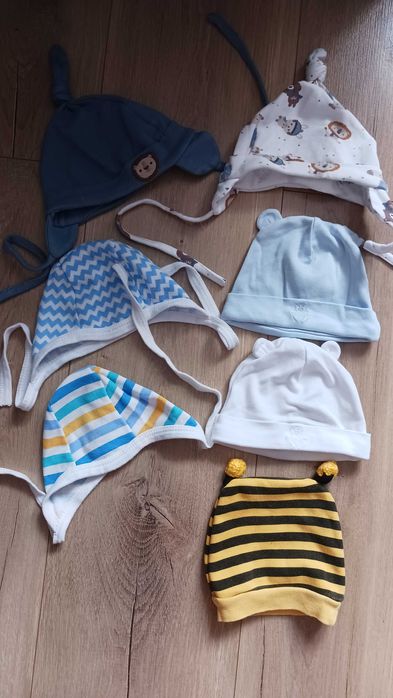 Czapeczki chłopięce