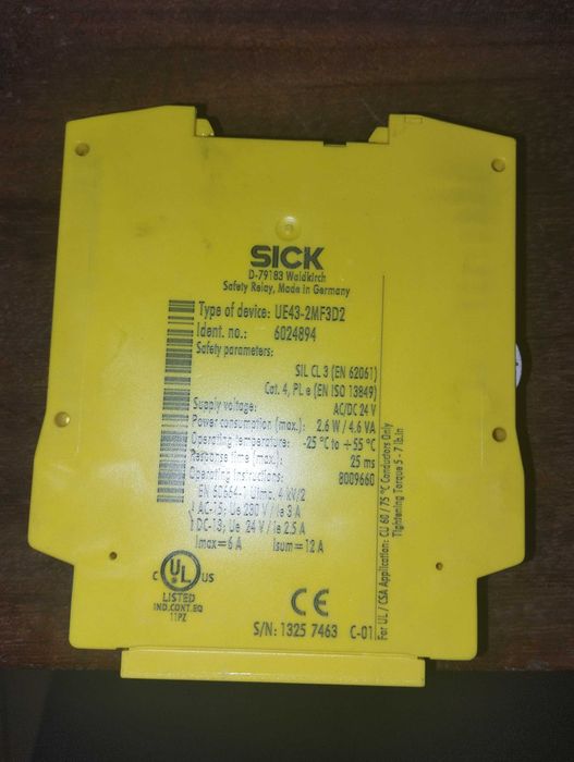 Sterownik bezpieczenstwa