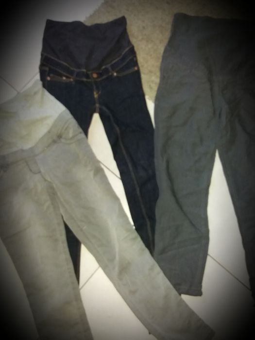 Spodnie ciążowe H&M , C&A cena za 3 pary