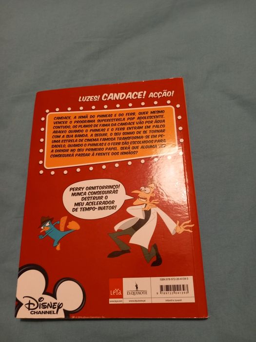 Livro Phineas e Ferb