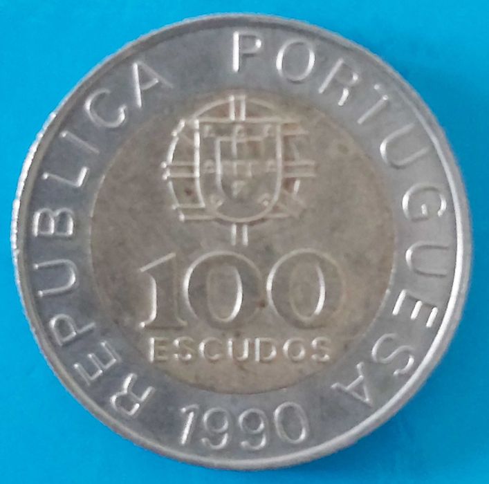 100$00 de 1990,  Pedro Nunes, o Matemático