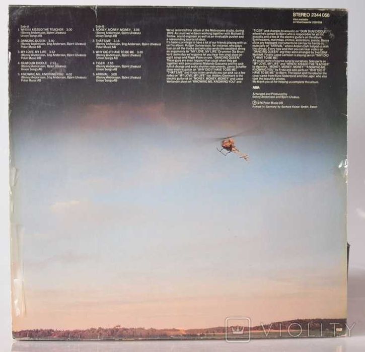 A-12 Vinyl - ABBA - Arrival - GREATEST HITS VOL. 2 винил 12" Polydor пластинка