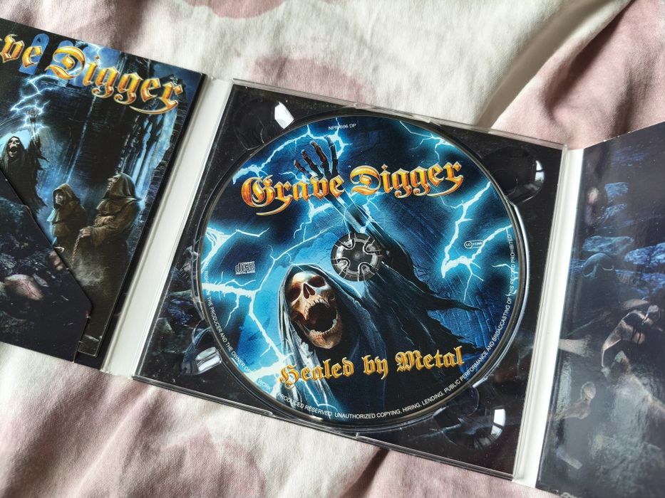 Grave Digger - Healed By Metal (CD, Album, Ltd, Dig)(vg+)