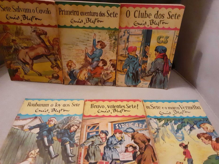 Livros dos sete enyd  Blyton