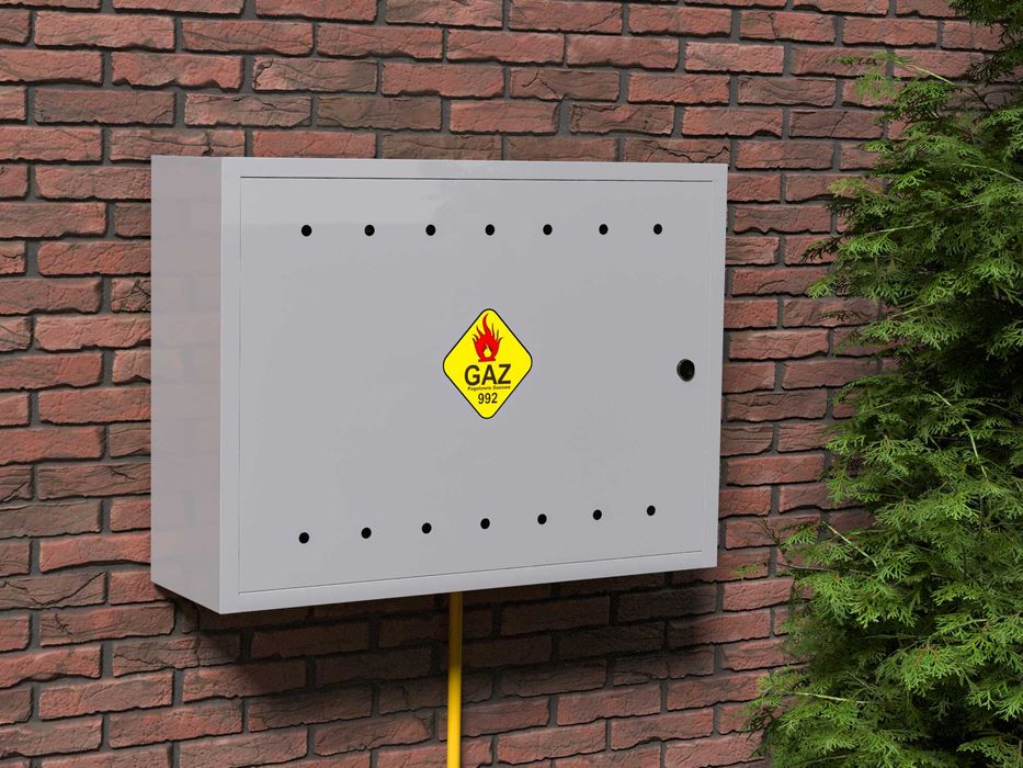 Szafka gazowa 80x60x25 / SKRZYNKA GAZ - RÓŻNE WYMIARY