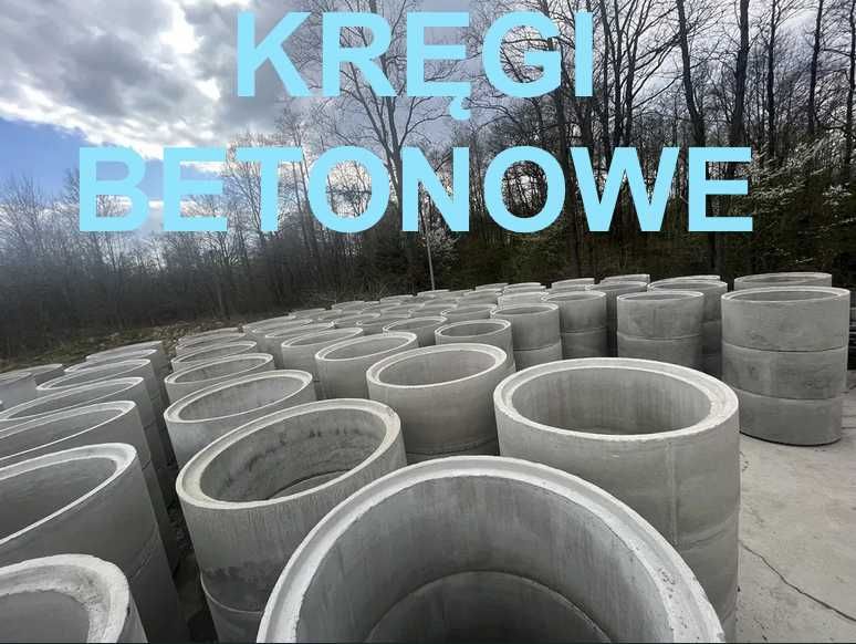 Kręgi Betonowe Studnie Producent PROMOCJA II gat