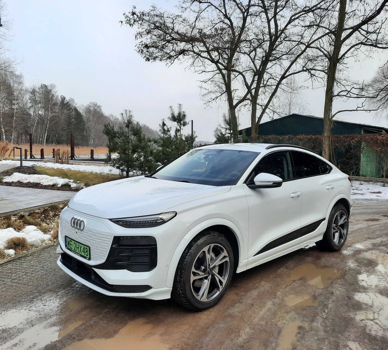 Audi Q6 na ślub, ultra nowoczesne auto z kierowcą