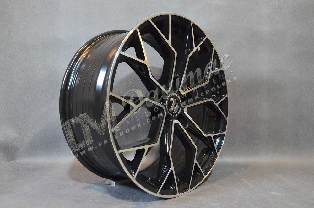 Felgi Seventy9 SCF-H 19" 8,5J ET30 5x120 Black Front Polished