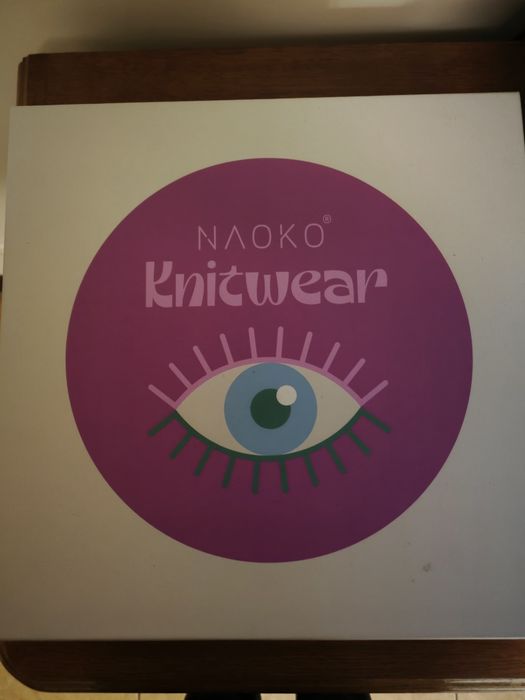 Naoko sweter zielony, cytryny, nowy!