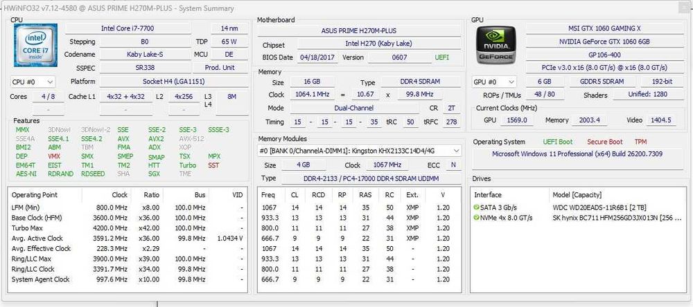 Torre Desktop Gaming i7 Fractal