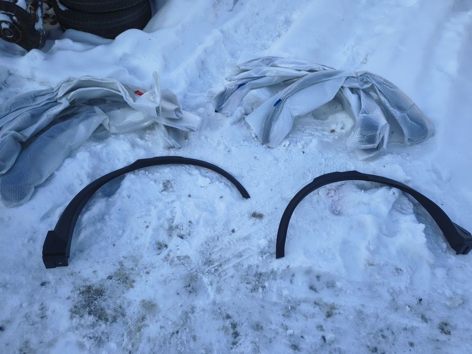 Накладка крила арка фендер пластик крыла Land Rover Range Rover шрот