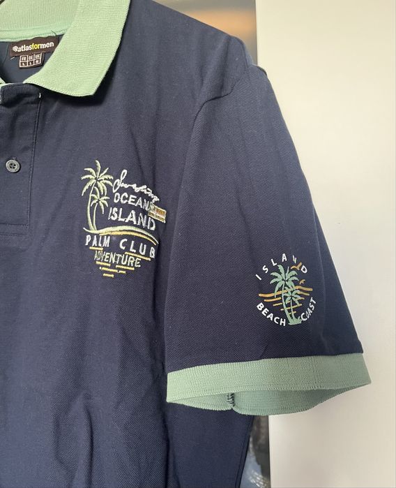 Koszulka polo rozm. L granat