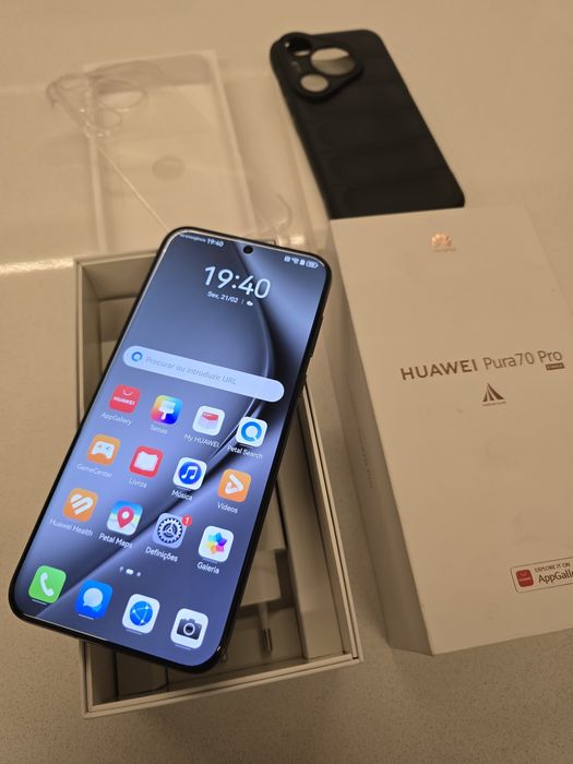 Huawei Pura 70 Pro 12GB/512GB NOVO. Troca/retoma. Garantia, caixa, capas