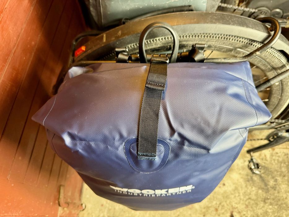 Büchel Sakwa, Torba Rowerowa, Granatowa, 25,4 l