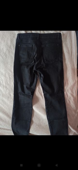 Jeansy spodnie damskie czarne