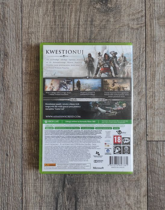 Gra Xbox 360 Assassin's Creed IV Black Flag PL Wysyłka OLX Gwarancja