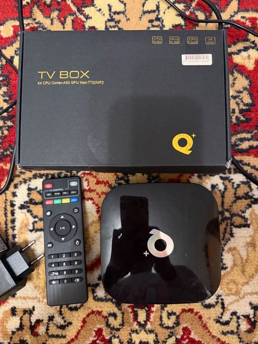 Приставка Q PLUS 4/64 Smart TV Box Android 9.0 Андроид смарт тв