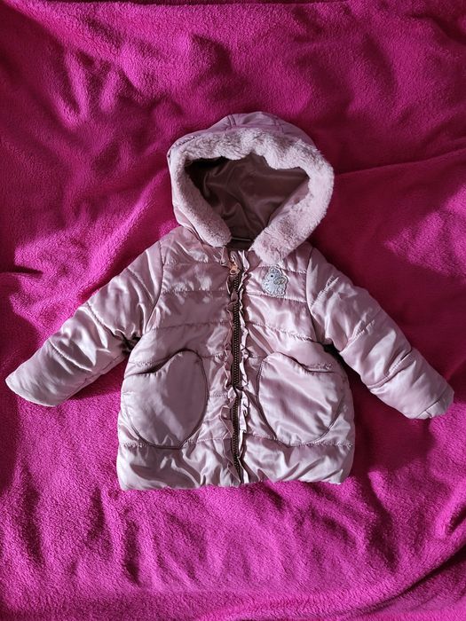 Dziecięca kurteczka kurtka Coccodrillo zimowa ocieplana 74