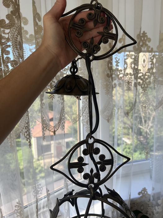 Кованые светильники, настенные люстры , кронштейны