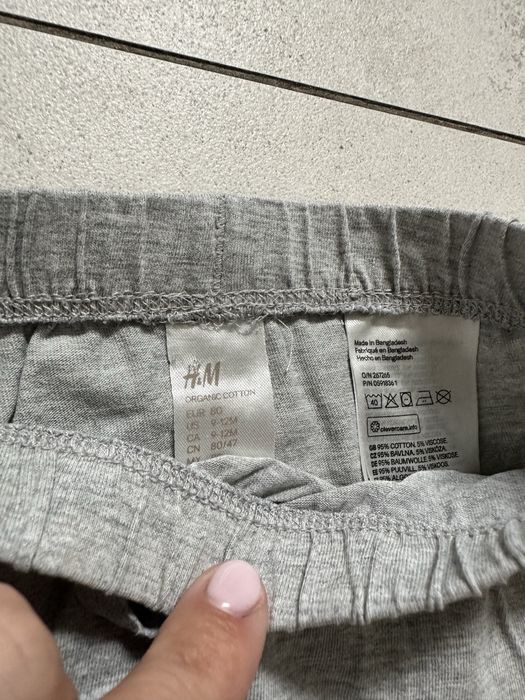 Szorty krotkie spodenki bawelniane hm 80