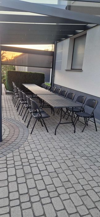 Wynajmę stół i krzesła cateringowe