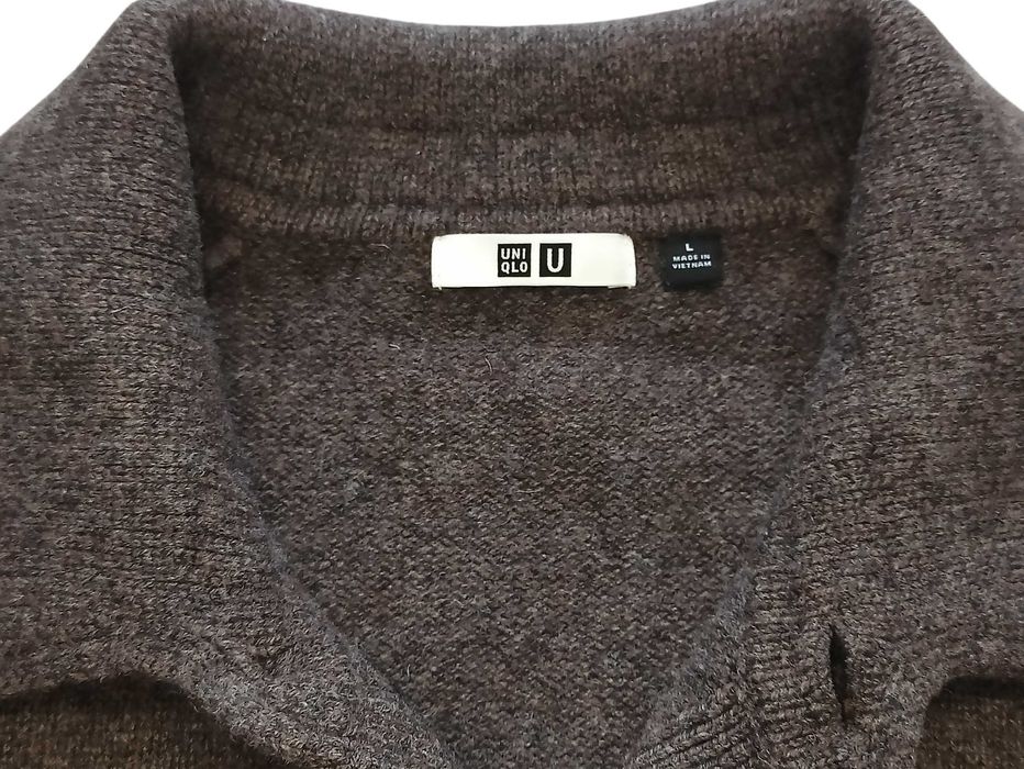 Кардиган мужской шерстяной Uniqlo