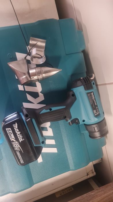 Zestaw makita opalarka+ pistolet do silikonu