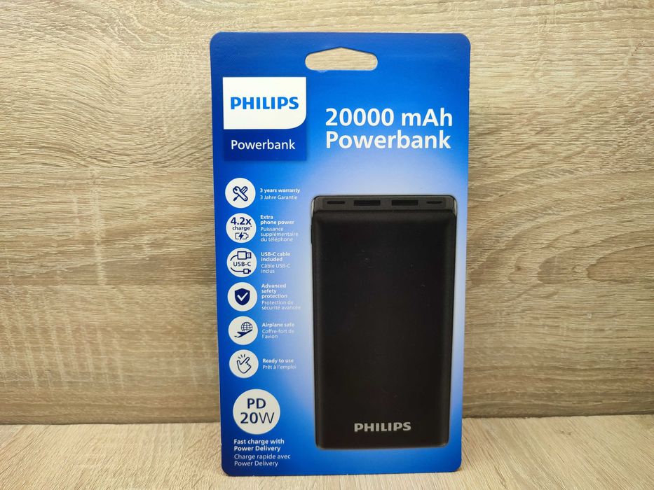Powerbank PHILIPS 20000mAh 20W