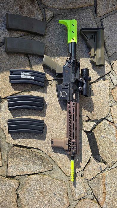Pack Airsoft Completo – Rossi Neptune SEAL ETU/MOSFET + MB03D + Equipamento Tático