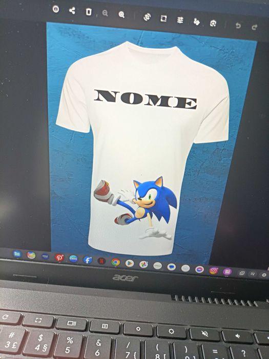 Personalização texteis