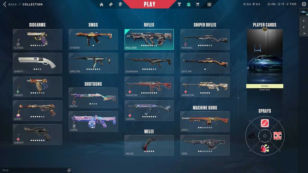 Аккаунт Valorant