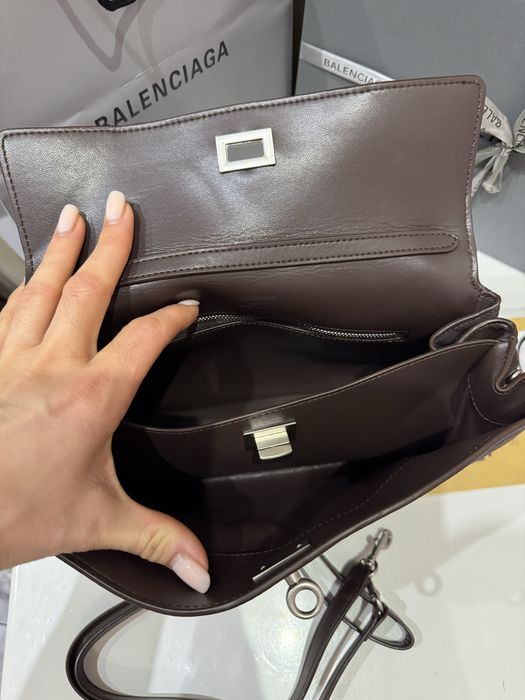 Сумка Balenciaga Rodeo 27 см сумочка баленсіага баленсиага коричнева