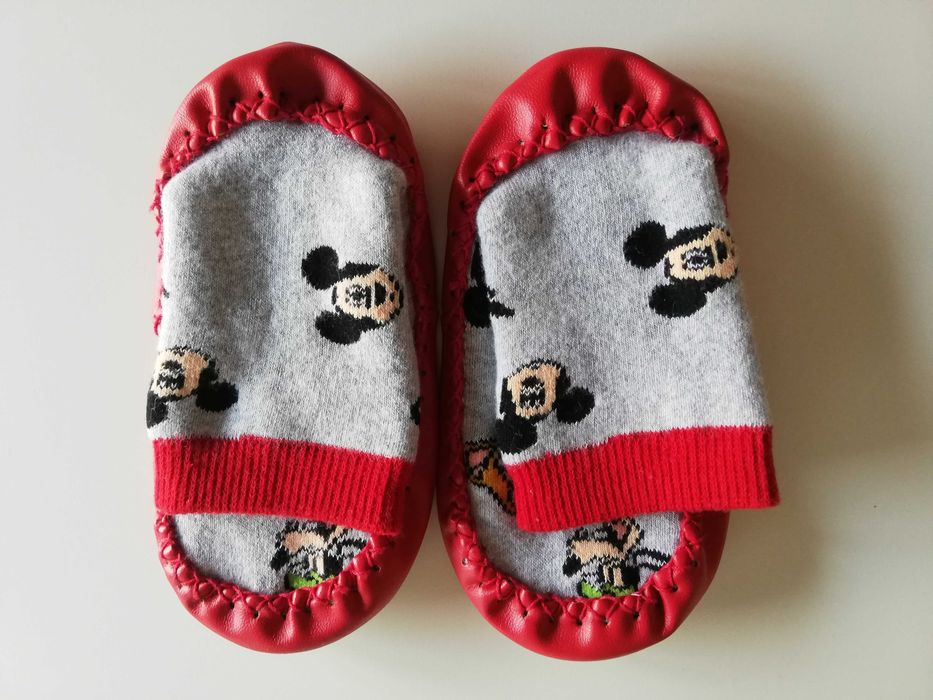 Mickey Disney Sock Slipper Size 23-26 – Brand New!